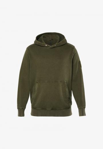 Пуловер с капюшоном