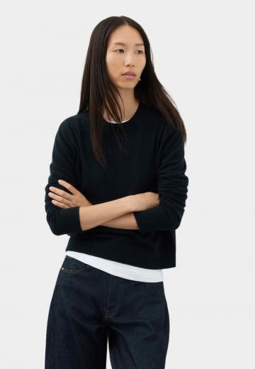 Вязаный пуловер