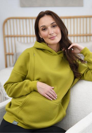 Пуловер с капюшоном