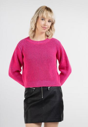 Вязаный пуловер