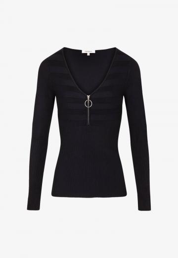 Вязаный пуловер