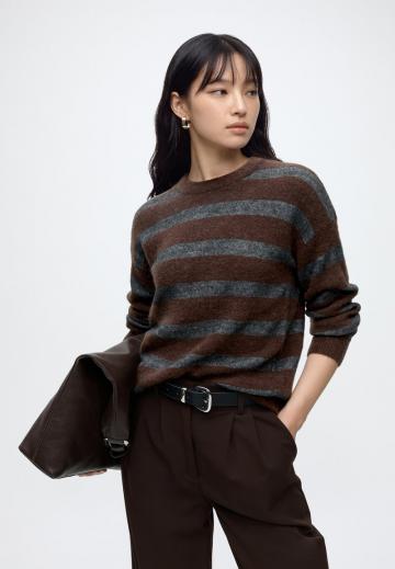 Вязаный пуловер