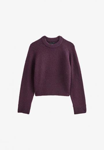 Вязаный пуловер