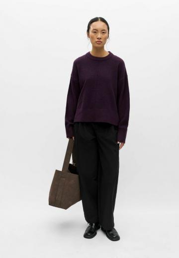 Вязаный пуловер