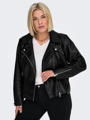 Куртка из искусственной кожи