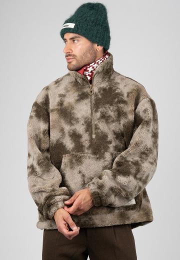 Флисовый пуловер