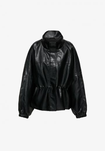 Куртка из искусственной кожи