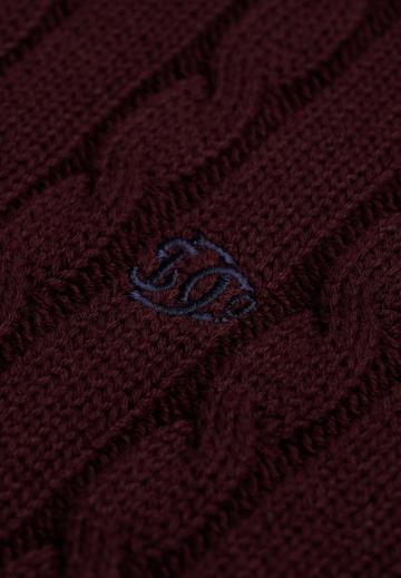 Вязаный пуловер