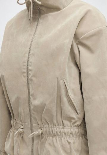Куртка из искусственной кожи