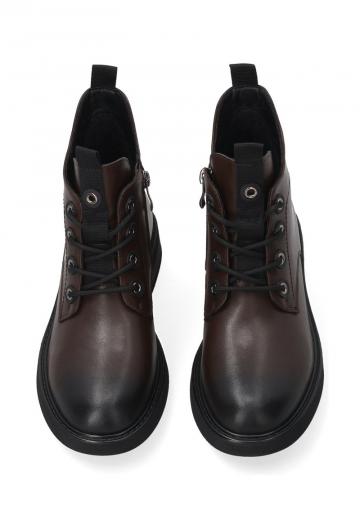 Полусапожки на шнурках