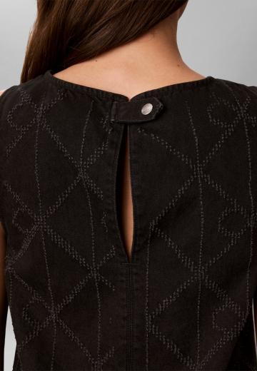 Джинсовое платье