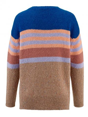 Пуловер с круглым вырезом