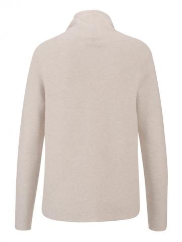 Пуловер с круглым вырезом