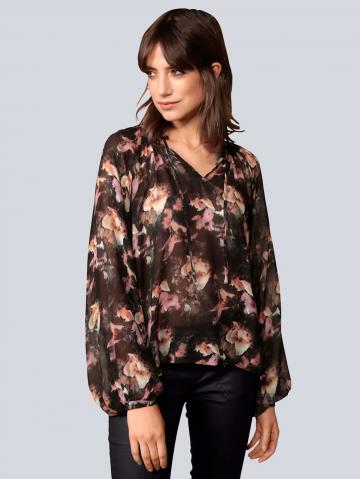 Блузка с длинным рукавом