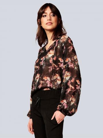 Блузка с длинным рукавом