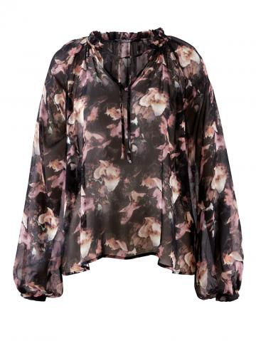 Блузка с длинным рукавом