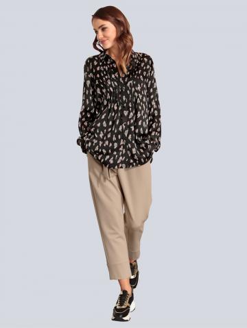 Блузка с длинным рукавом