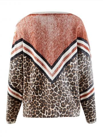 Пуловер с круглым вырезом