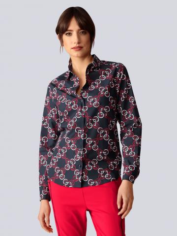 Блузка с длинным рукавом