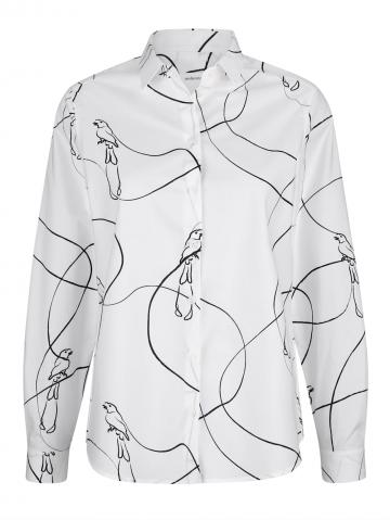 Блузка с длинным рукавом