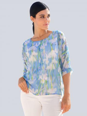 Блузка с коротким рукавом