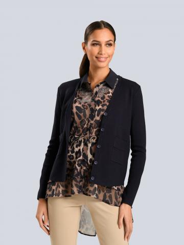 Вязаная кофта