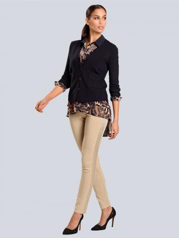 Вязаная кофта