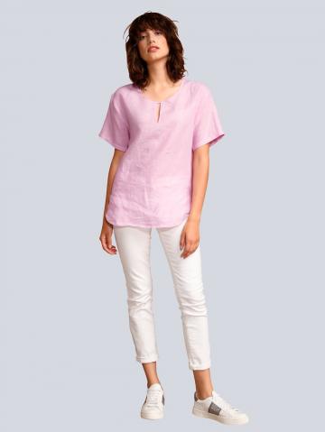 Блузка с коротким рукавом