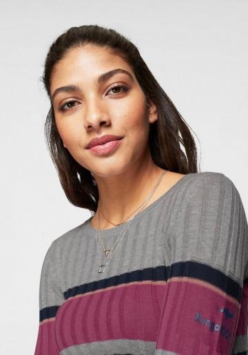 Вязаный пуловер