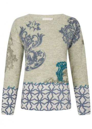 Вязаный пуловер