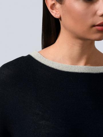 Вязаный пуловер