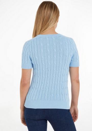 Вязаный пуловер