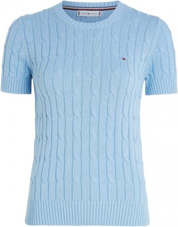 Вязаный пуловер