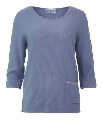 Вязаный пуловер