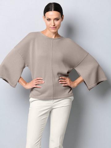 Вязаный пуловер