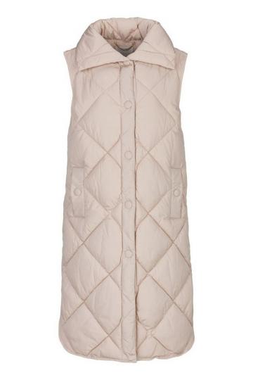 Длинный жилет