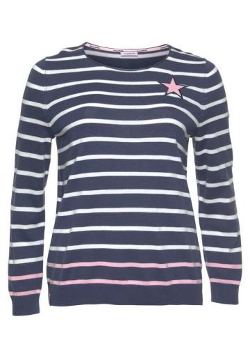 Вязаный пуловер