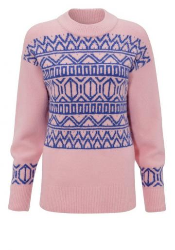 Вязаный пуловер