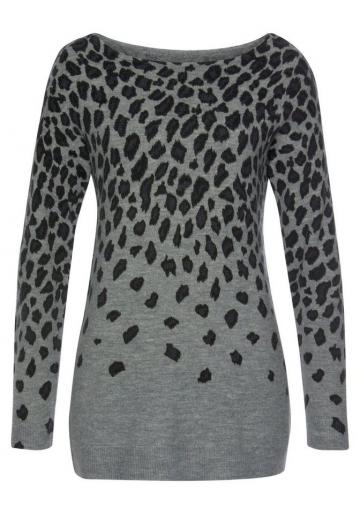 Вязаный пуловер