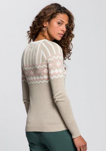 Вязаный пуловер