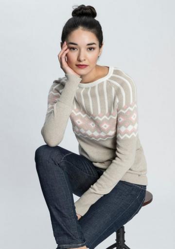 Вязаный пуловер