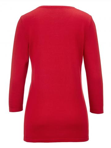 Вязаный пуловер