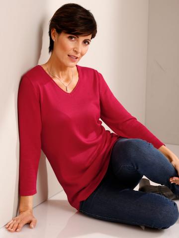 Вязаный пуловер