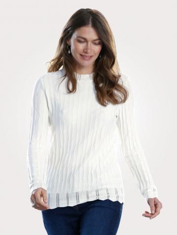 Вязаный пуловер