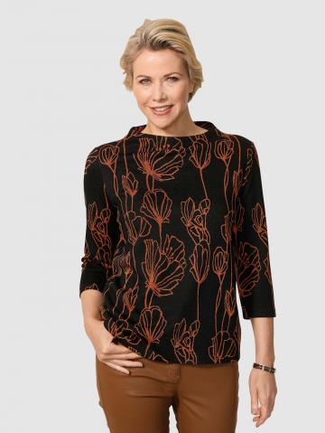 Вязаный пуловер