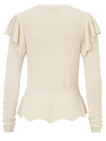 Вязаный пуловер