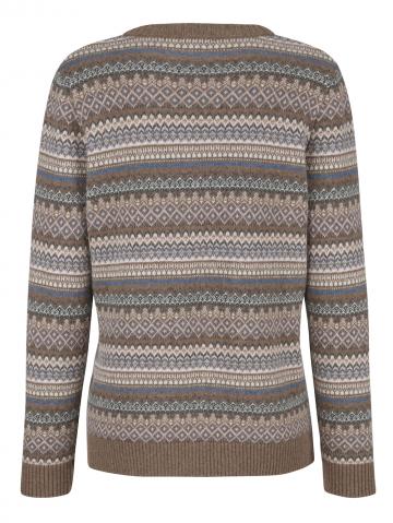 Вязаный пуловер