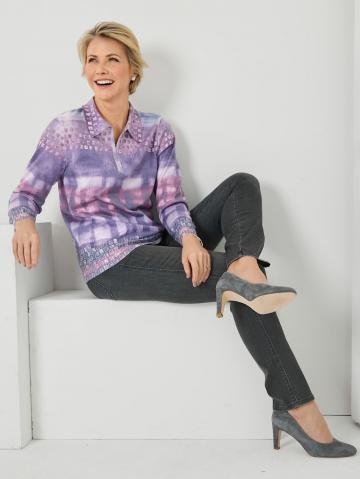 Вязаный пуловер