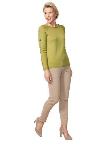 Вязаный пуловер