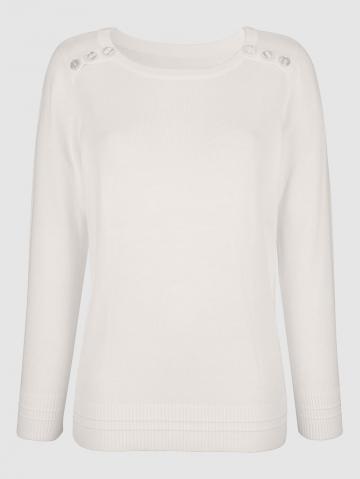 Вязаный пуловер